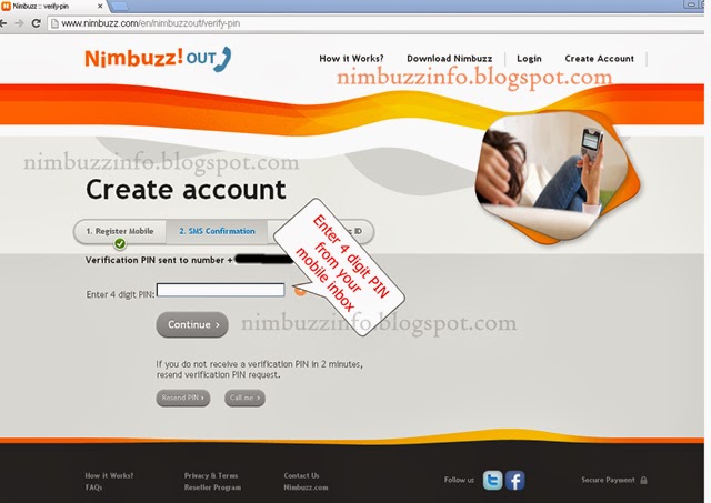 nimbuzzinfo.blogspot.com - create nimbuzz account using Nimbuzz  webpage - create account