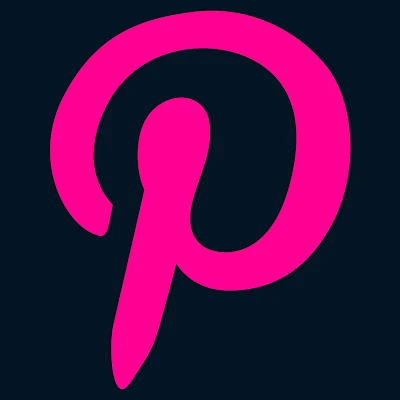 Pinterest Black Pink Logo