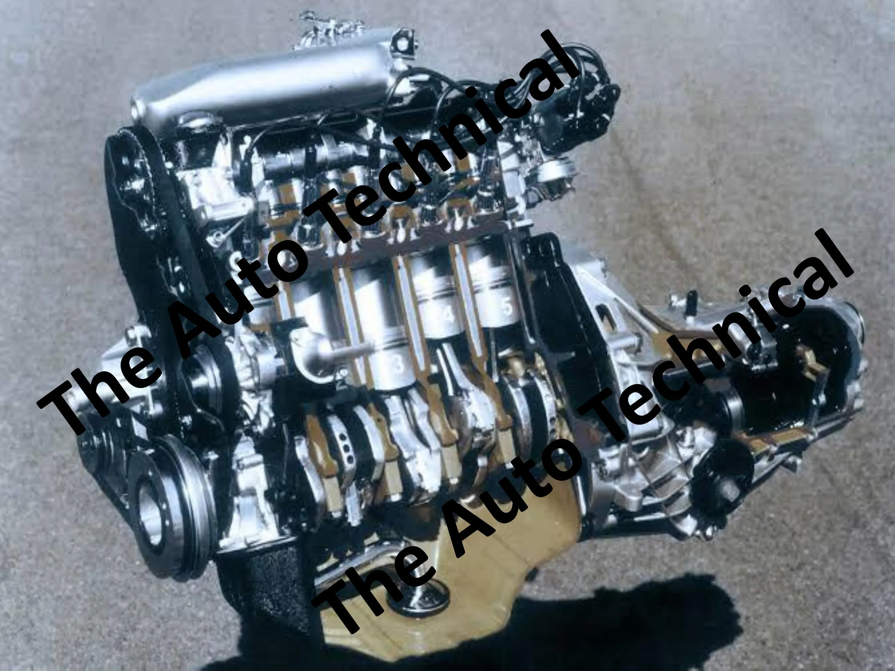 composition-of-5-cylinder-in-line-engine