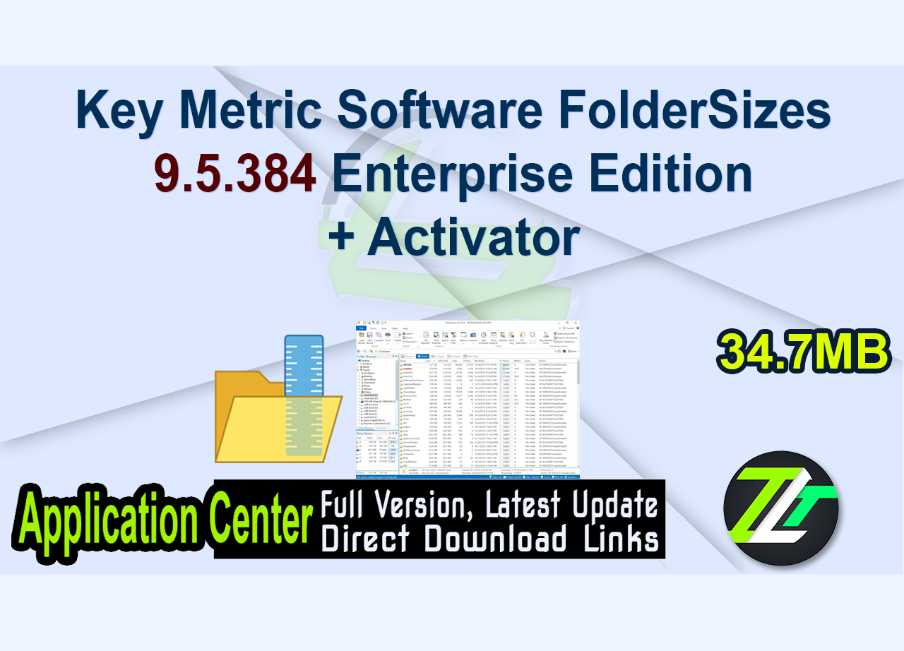 Key Metric Software FolderSizes 9.5.384 Enterprise Edition + Activator