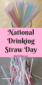 National Drinking Straw Day | Not all straws are plastic. Find out about some more sustainable alternatives. 