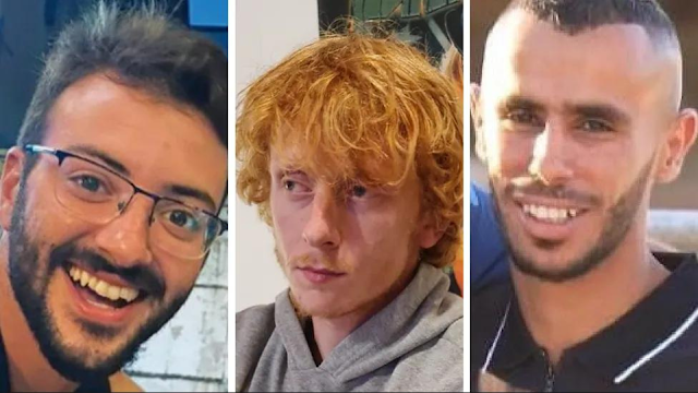 Israel hostages, IDF (Israeli Defense Forces), Gaza, Yotam Haim, Alon Shamriz, Samer Talalka, Accidental killing