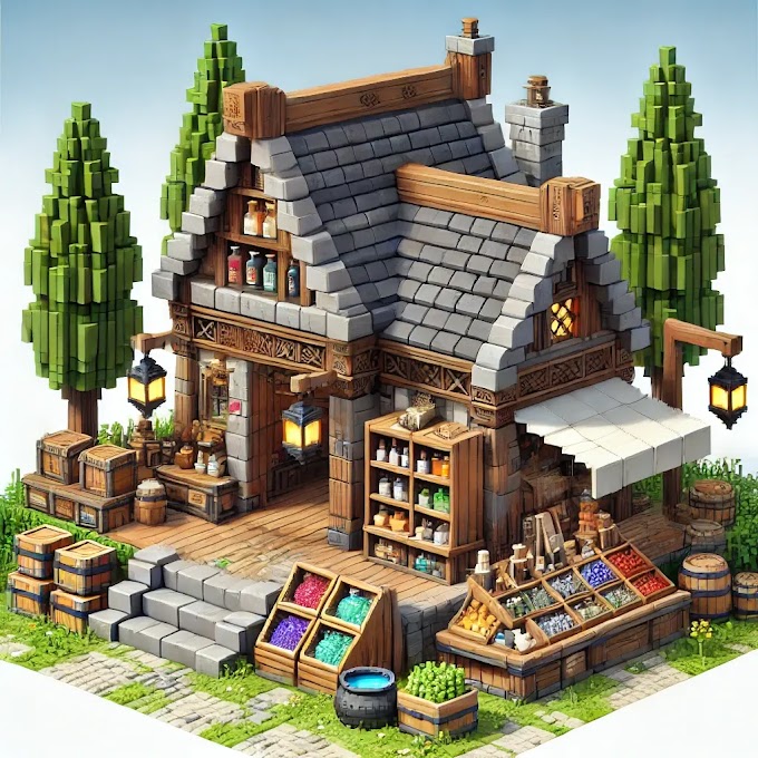 Crafting the Perfect Medieval Shop in Minecraft: A Comprehensive Guide to Schematics and Design