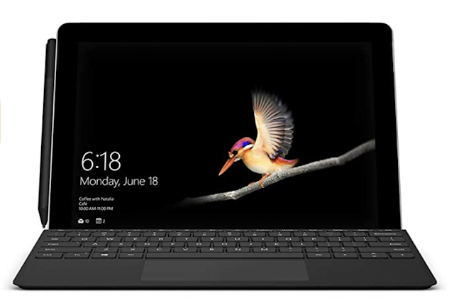 Microsoft Surface Go MHN-00015 10 inch Touchscreen 2-in-1 Laptop (Intel Pentium Gold Processor/8GB/128GB SSD/Windows 10 Home in S Mode/Intel HD Graphics 615), Platinum