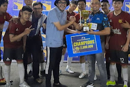 PLN Batam Juarai Turnamen Futsal BP Batam 2022