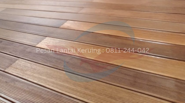 Decking Kayu Keruing