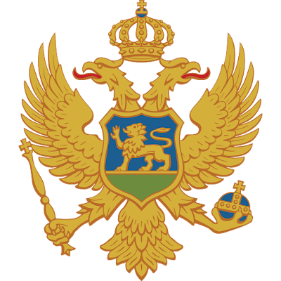 Coat of arms - Flags - Emblem - Logo Gambar Lambang, Simbol, Bendera Negara Montenegro