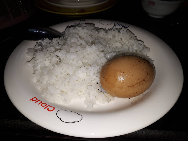 Stew Dug Egg  with rice