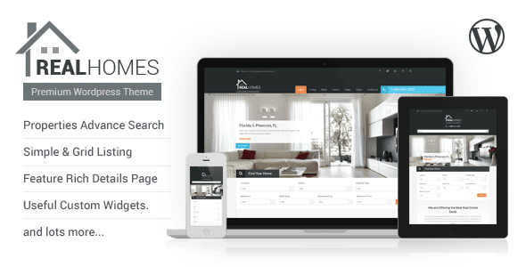 Free Download Real Homes Real Estate WordPress Theme