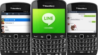 Masalah "Troble" Pada Aplikasi Line For Blackberry