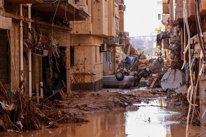 Inundação na Líbia: 10.000 desaparecidos e 3.000 mortos