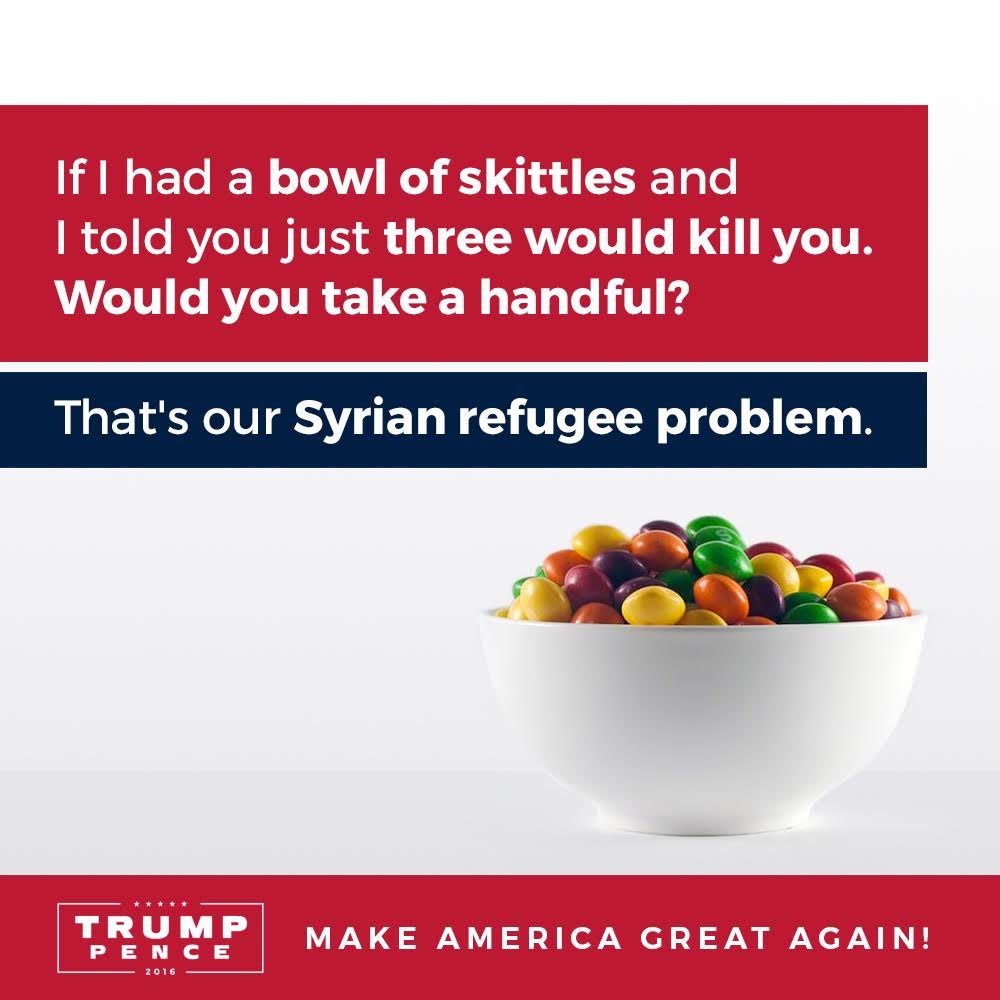Donald Trump Jr. Compares Syrian Refugees to Poisoned Skittles...Twitter Goes Insane