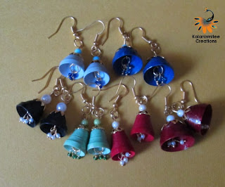 kalanirmitee: Quilled earrings