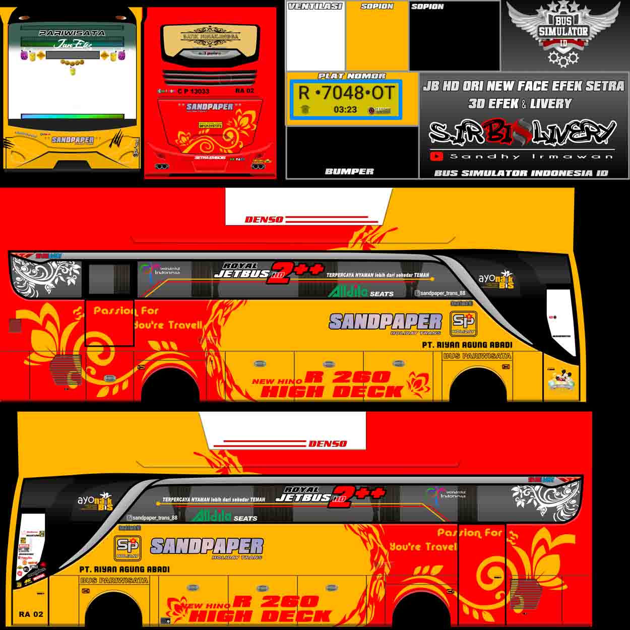 download livery bussid format png sandpaper