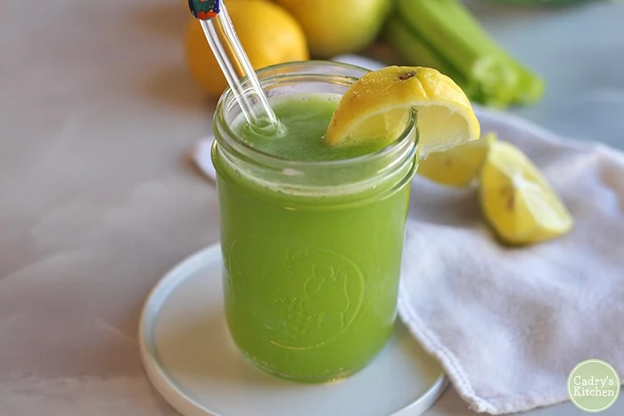 Cucumber and Lemon Juice