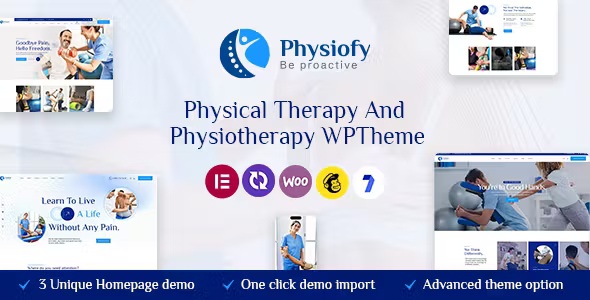 Best Physiotherapy and Chiropractic WordPress Theme