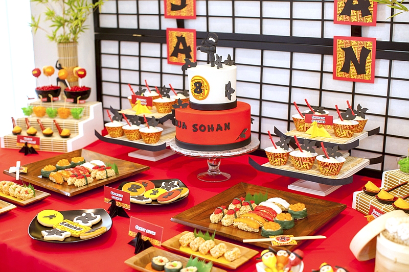 A Japanese  Origami Dojo Ninja Birthday  Party  Party  Ideas  