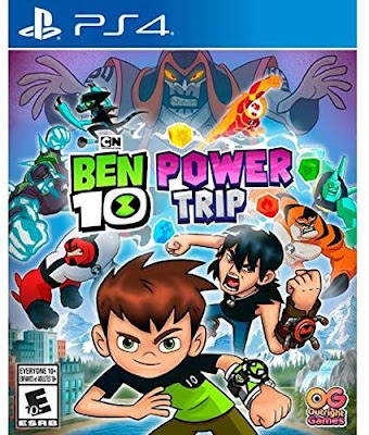 Ben 10 Power Trip Game Cover Ps4