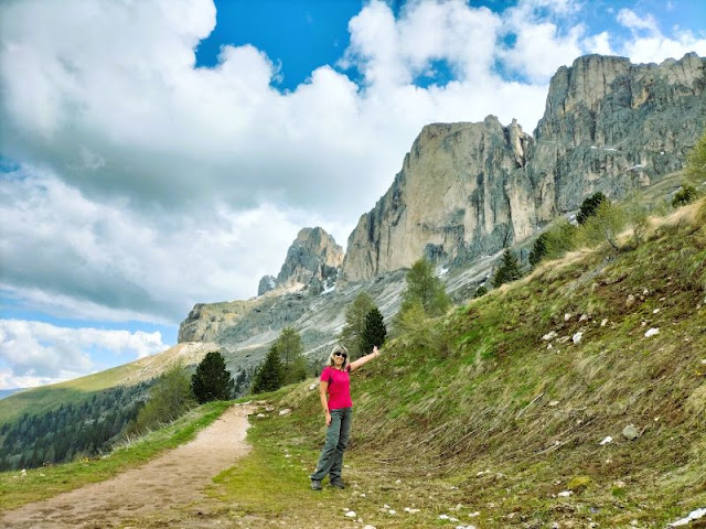 sentiero vicino rifugio paolina