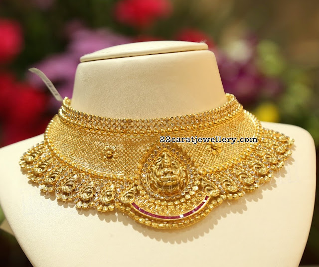 Heavy Bridal Chokers by Malabar Gold and Diamonds