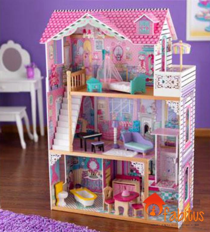 Referensi Desain Custom Rumah Barbie  FABITUS rumah barbie