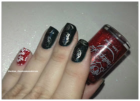 esmaltes , nailpolish , natal , nailstamping , unhas decoradas 