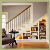 Home Decor Under Stairs