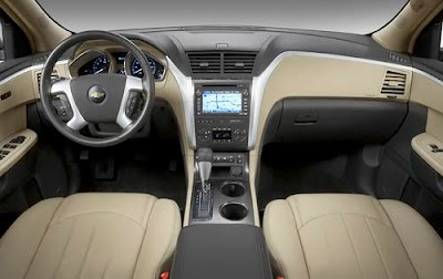 2010 Chevrolet Traverse, car interior