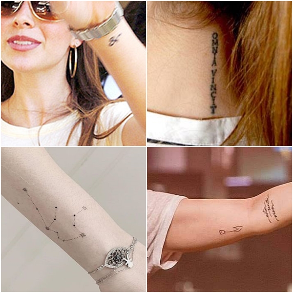 tatuagens delicadas e femininas sandy