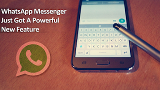 Popular WhatsApp Messenger Just Got A Powerful New Feature