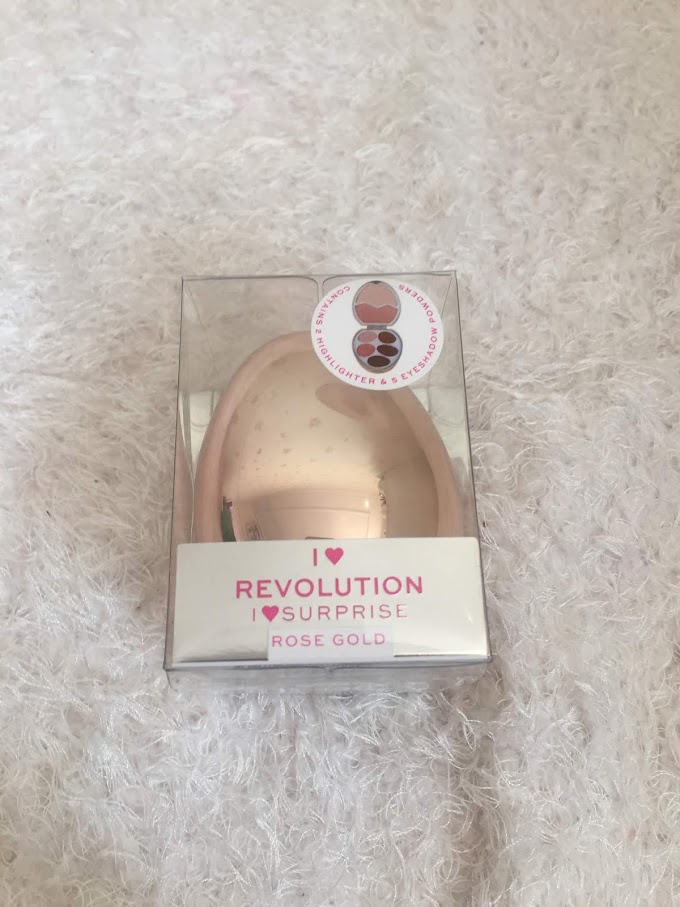 I Heart Revolution Surprise Egg Rose Gold Palet