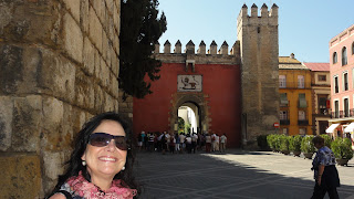 O belíssimo Real Alcázar em Sevilha Espanha