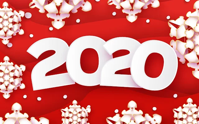  2020 Chegou O Novo Ano, hd, 4k.