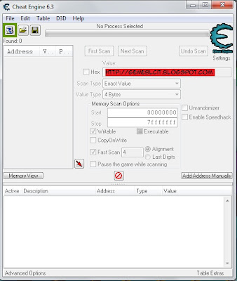 Download Cheat Engine 6.3 Terbaru 2013