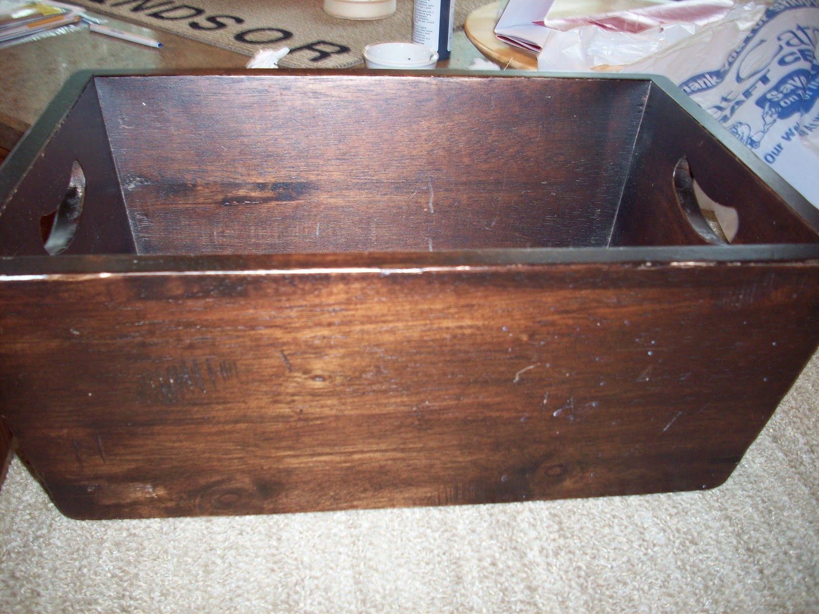 wood toy box