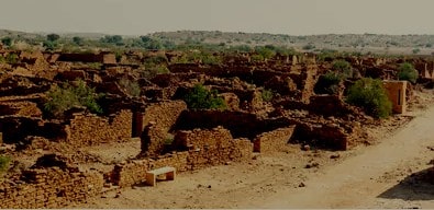 कुलधारा गाँव, kuldhara village, Rajasthan, most hunanted place
