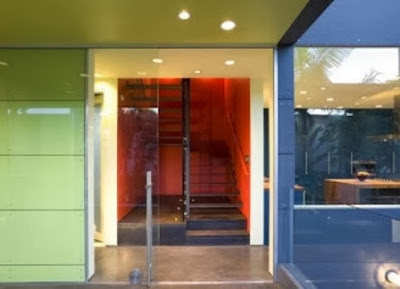 Desain Pintu Geser Kaca Rumah Modern 