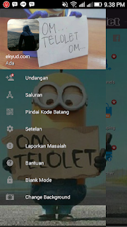 BBM MOD TELOLET Tema Minons Apk v3.2.0.6 Clone Terbaru 