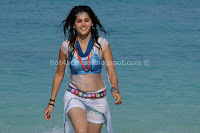 Tapasee, Pannu, Latest, Hot, Navel, and, Thigh, Show