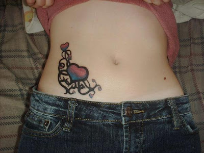 stomach tattoo