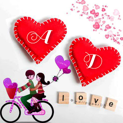 A Letter Love Dpz with Combination of Alphabets Couple Pics