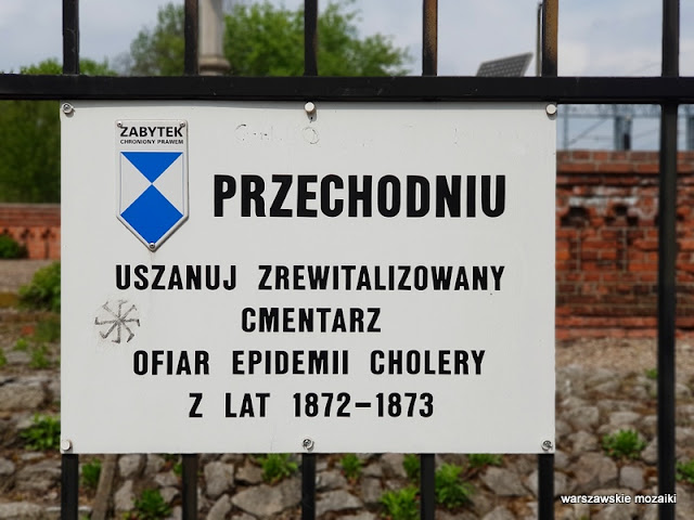 Warszawa Warsaw Praga Północ praskie warszawskie cmentarze cholera 