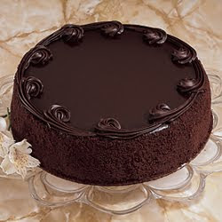 Easy Birthday Cake Ideas on Simple But Beautiful Chocolate Cake With Bounty On Sides