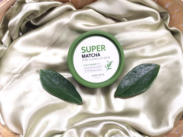 Review Some by mi matcha clay mask