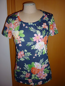 modistilla de pacotilla renfrew top camiseta sewaholic manga corta diy