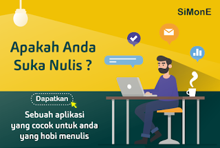 aplikasi untuk seorang penulis