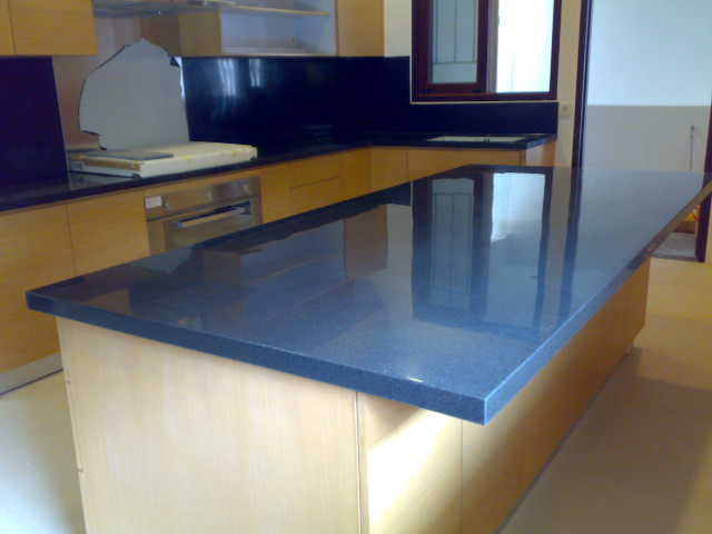 Macam Macam Material Top Table Kitchen Set BATU  GRANIT  