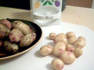 Nyupptagen potatis