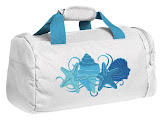 embroidery work on travelling carry bags by ricoma embroidery machine