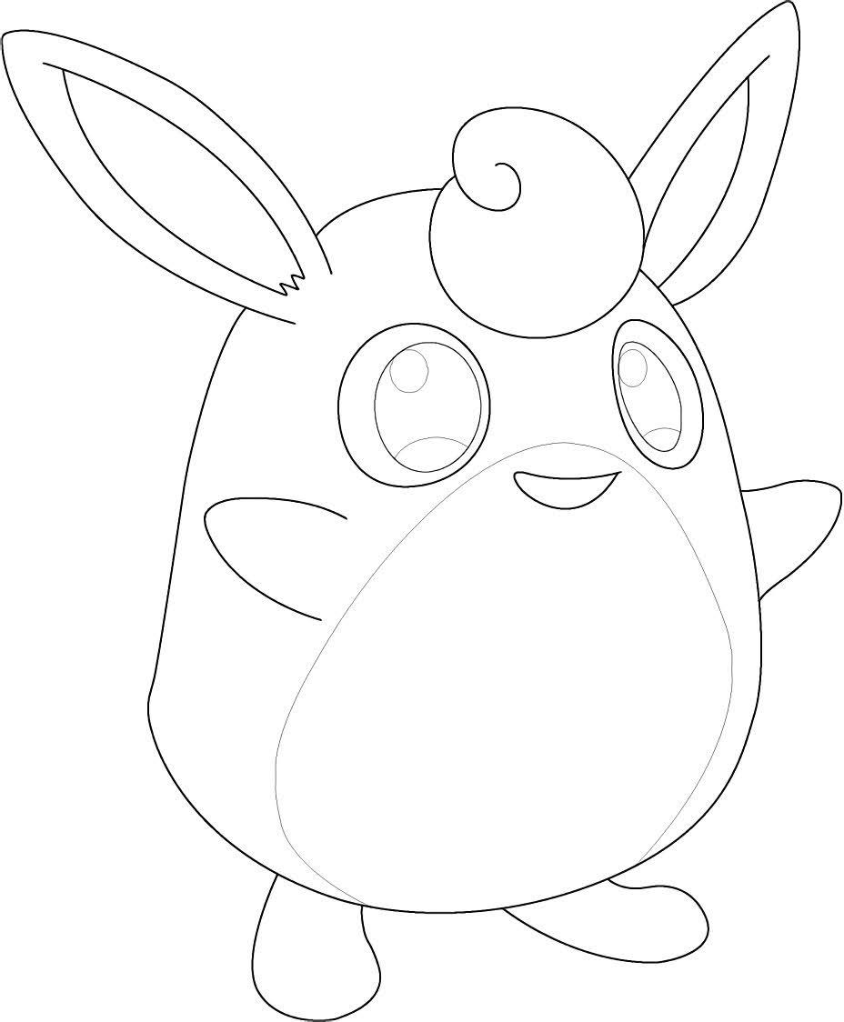 free printable pokemon wigglytuff coloring sheets to print out and color for kids